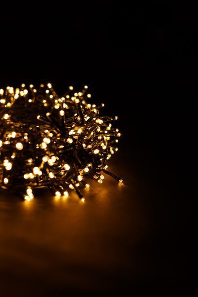 LED гірлянда 300 діодів золотий, 14м + 3м 9582 фото