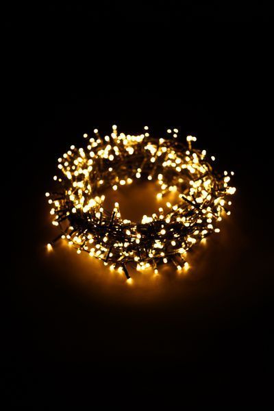 LED гірлянда 800 діодів золотий, 37м + 3м 9586 фото